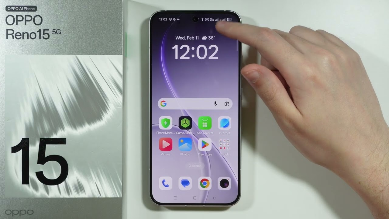 OPPO Reno 15: Как включить/выключить NFC