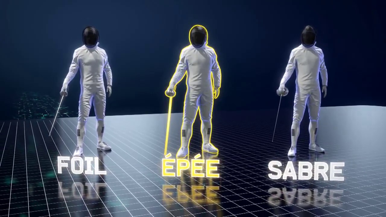 Le tre armi olimpiche della SCHERMA - La Spada