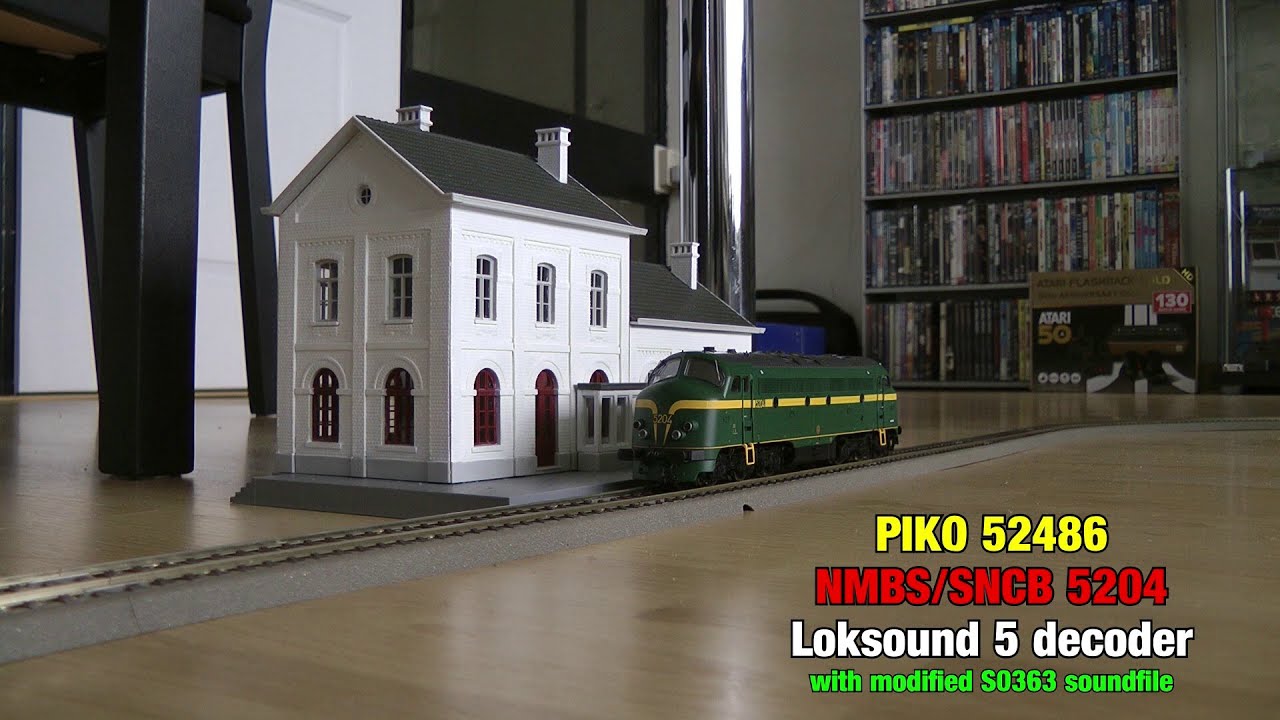 PIKO 52486 NMBS / SNCB 5204 - Loksound 5