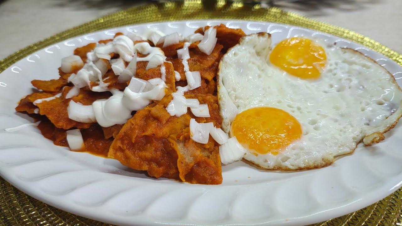 Chilaquiles a mi estilo 👌😋