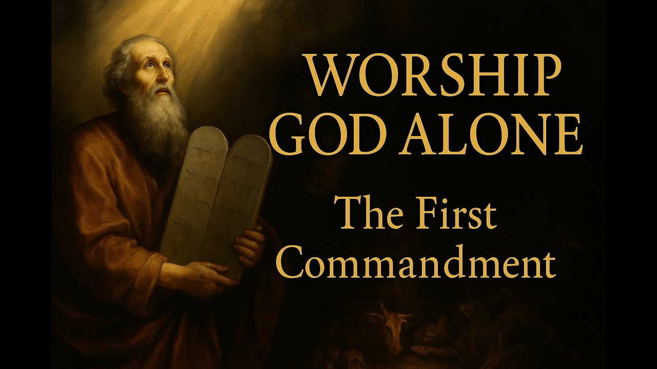 The First Commandment &ndash; Worship God Alone | Traditional Catholic Teaching