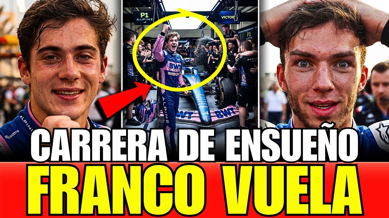 ¡Franco COLAPINTO DEJÓ en SHOCK a TODOS! REMONTADA HISTORICA en la CARRERA para SUMAR PUNTOS!