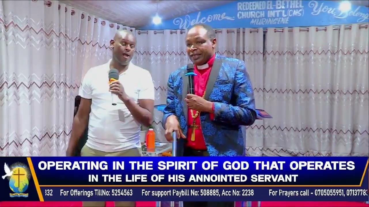 OPERATING IN THE SPIRIT OF GOD THAT OPERATES IN THE LIFE OF HIS ANNOINTED SERVANT