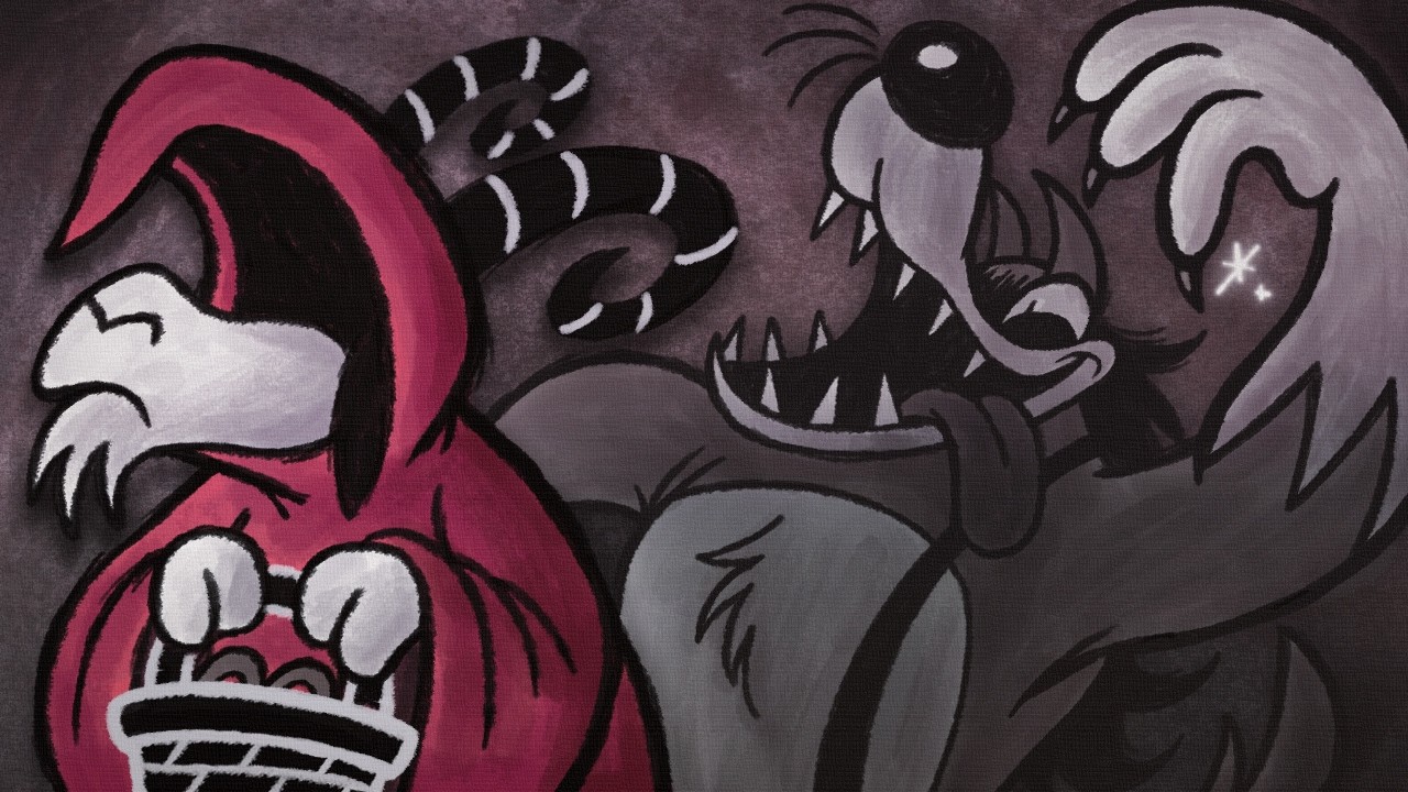 RED RIDING HOOD'S WOLF BY KIKUO ANIMATED