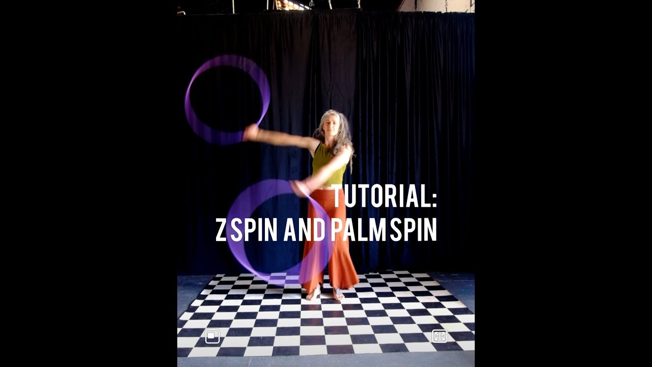 Hula Hoop tutorial: Z Spin and Palm Spin