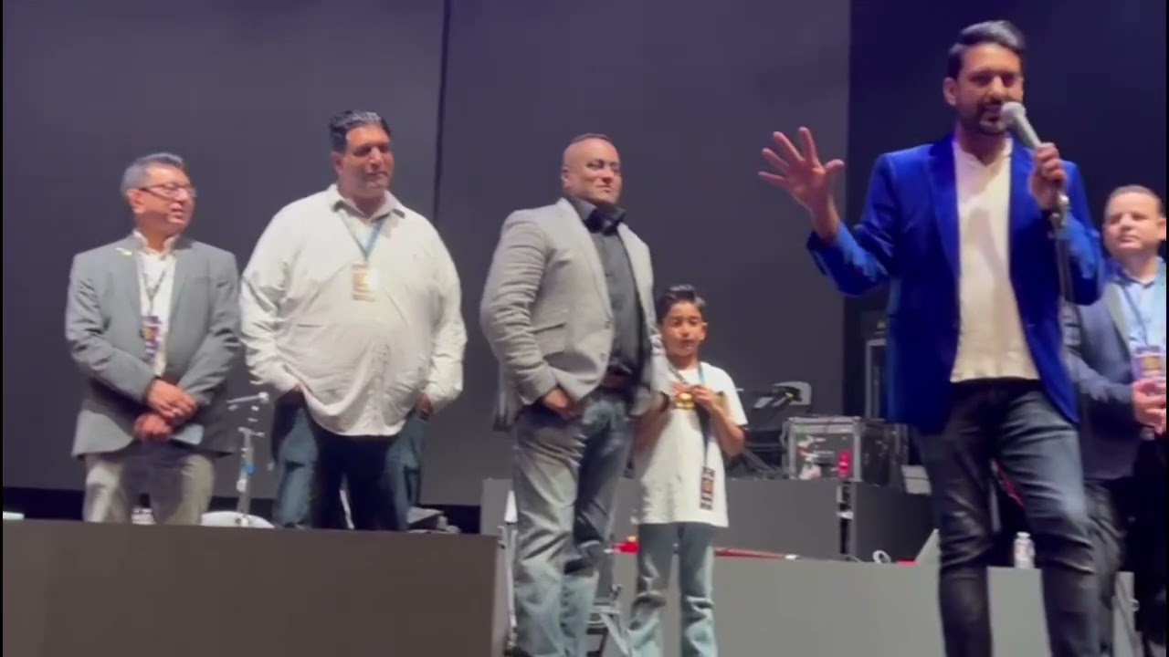 Ustad Rahat Fateh Ali Khan mesmerises audience in Dallas. Geo News by Raja Zahid Khanzada