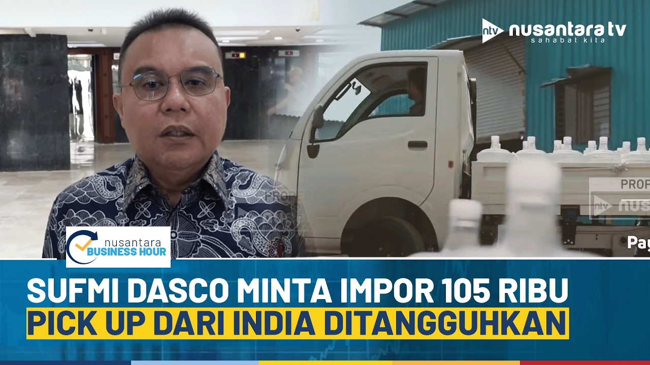 Sufmi Dasco Minta Impor 105 Ribu Pikap dari India Ditunda! Tunggu Arahan Presiden Prabowo | NBH