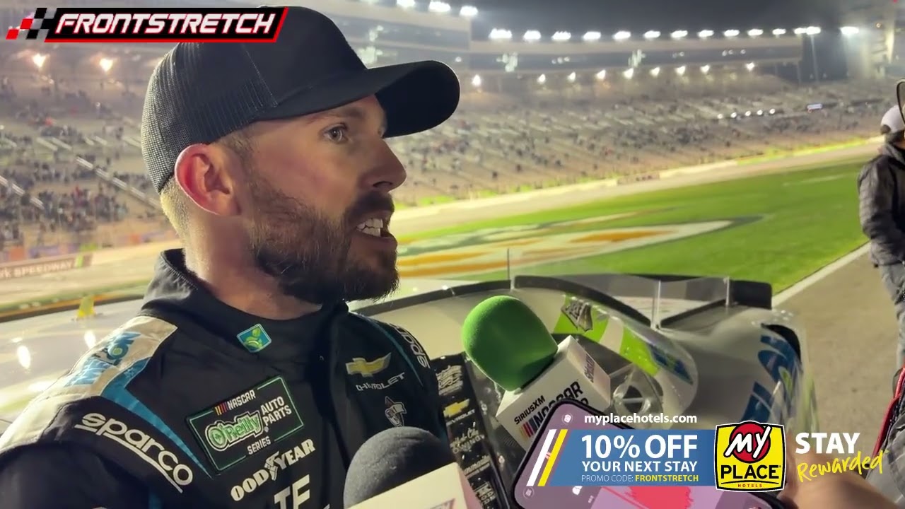 Ross Chastain Discusses Contact With Austin Hill; Says 