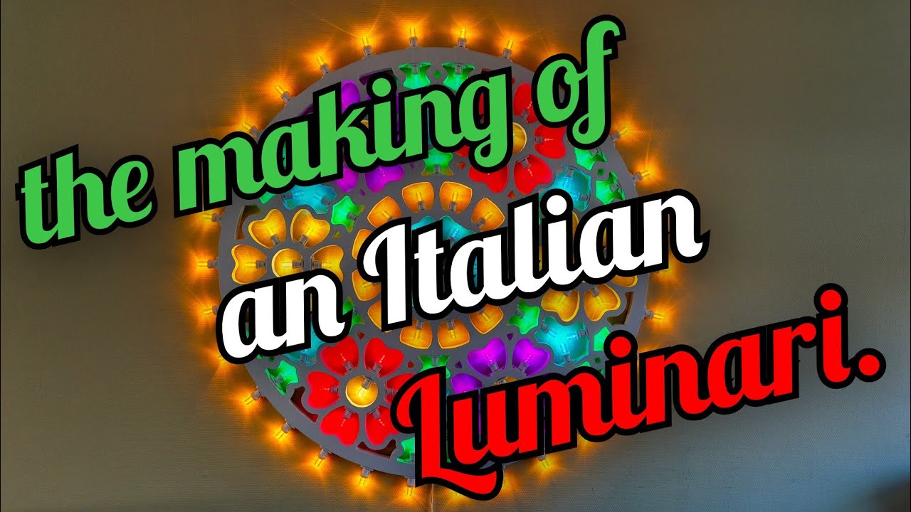 The making of an traditional Italian Luminary. #luminari #italian #tradizione 