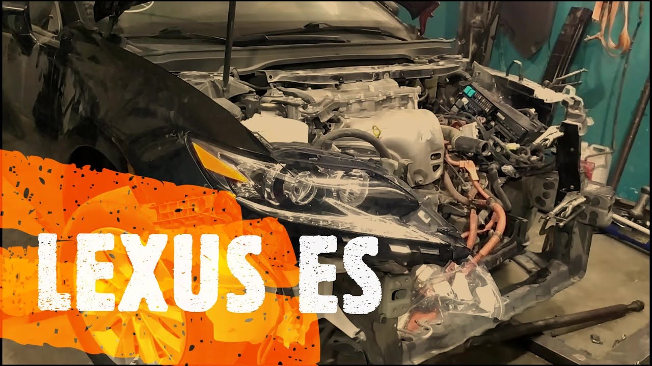 Lexus ES 300h лексус рихтовка передка #рихтовка #лексус #рихтовкапередка
