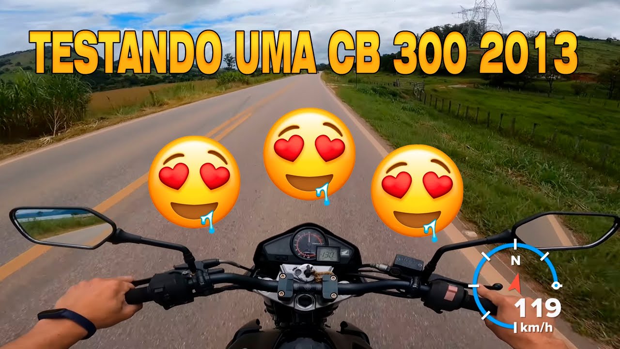 TESTE RIDE CB 300 2013 !!! REALMENTE É BOA ??? 🤔🚀🤔