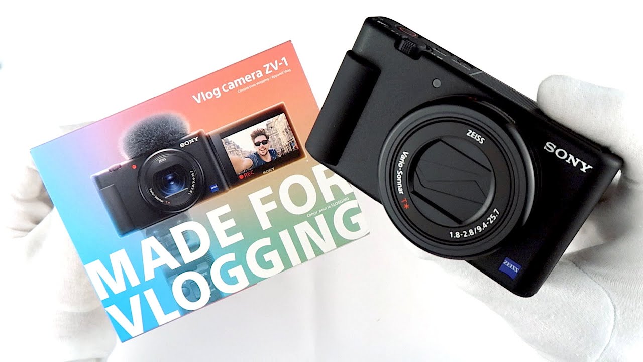 Sony ZV-1 Vlogging Camera | ASMR Unboxing