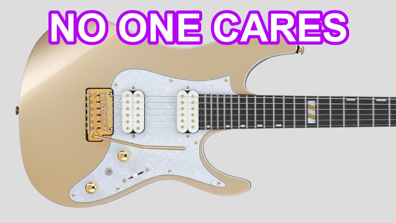 NO ONE CARES ABOUT THIS GUITAR