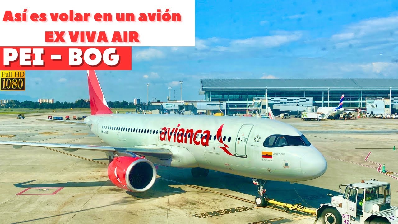 TRIPREPORT (#28) | МЫ ЛЕТАЕМ на бывшем самолете VIVA AIR | Перейра - Богота | Airbus A320NEO | HD |