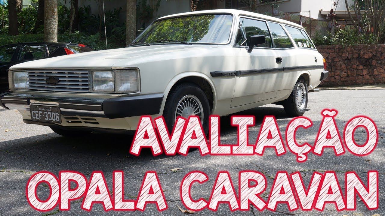 Avaliação Opala Caravan 1986 PLACA PRETA - um clássico da Chevrolet