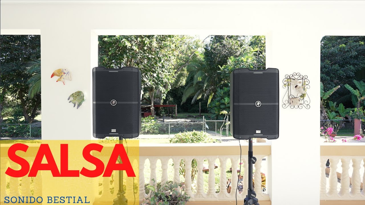 Mackie SRM V Class Duo Sonando Salsa