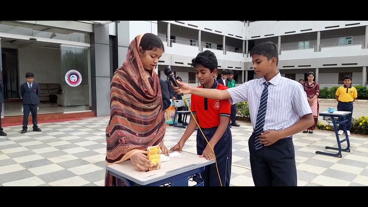 Science is Every where Special Assembly conducted by Grade VIII