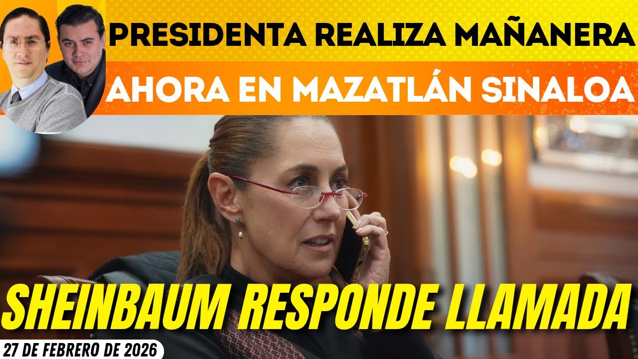 #MañaneraPresidenta | SHEINBAUM EN MAZATLÁN SINALOA: ATIENDE LLAMADA DE LA FIFA EN LA NOCHE
