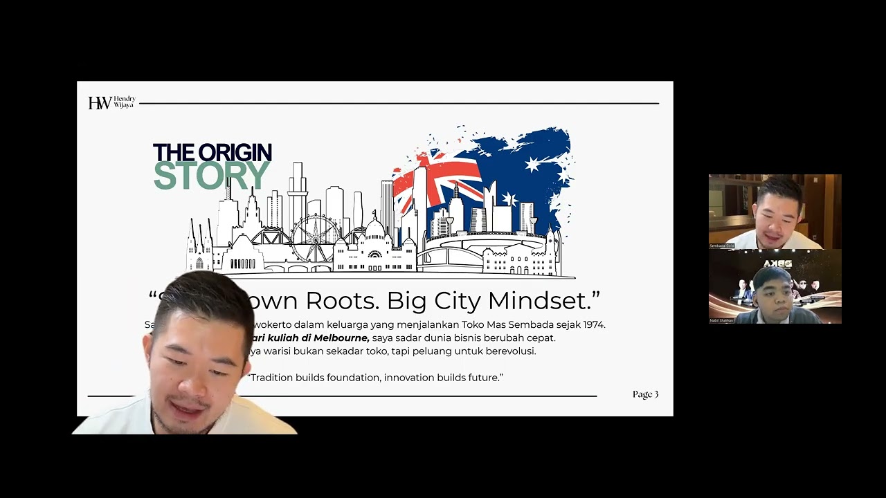Live Sharing BBKA (Belajar Bareng Ko Andrew) - Hendry Wijaya