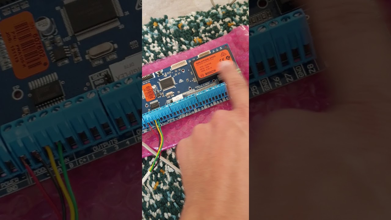 Bosch 6000 programming
