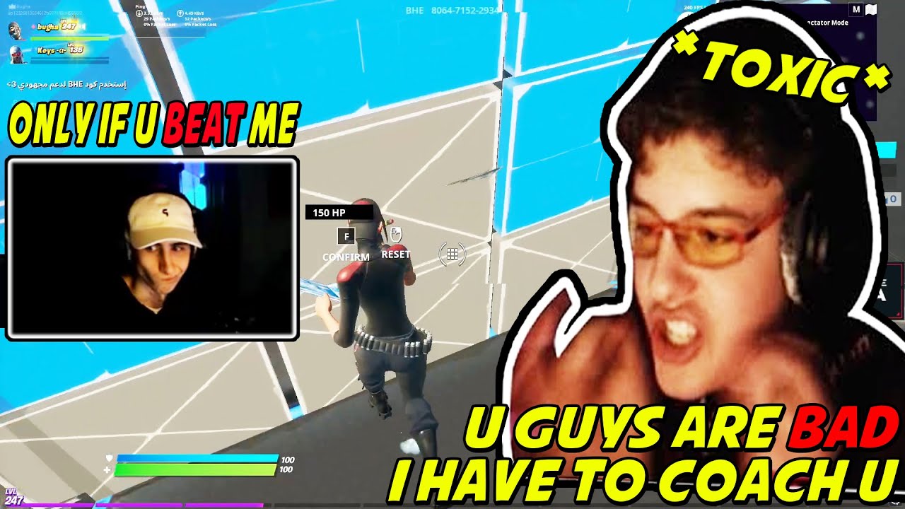 Clix Goes TOXIC on FaZe Bizzle & TSM Commandment After Suggesting To Coach Them How To 1V1