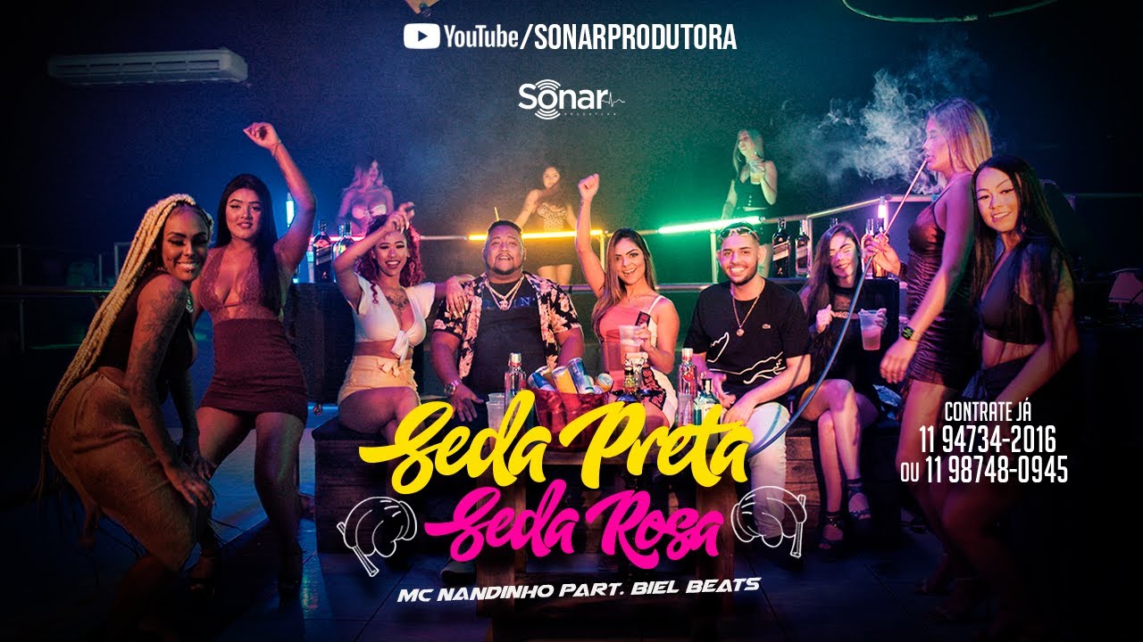 Mc Nandinho - Seda Preta Seda Rosa Part Biel Beats (Video Clipe Oficial)