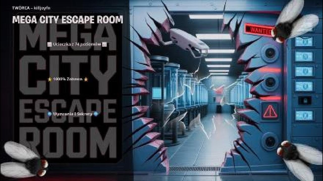 Fortnite Escape Room Mega City CałaMapa 🇵🇱