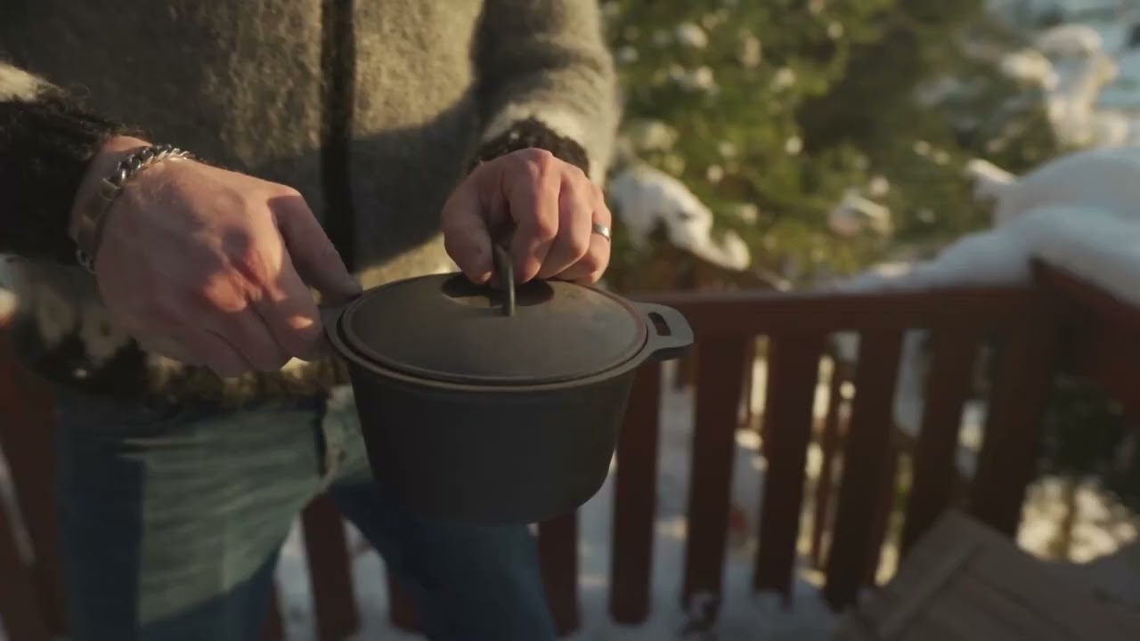 Wintergrillen mit dem BBQ Table von MUTTER metalldesign
