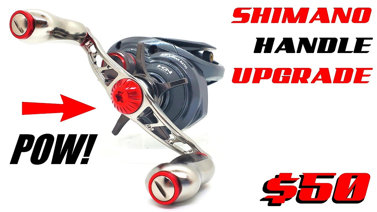 STUNNING $50 SHIMANO handle upgrade by GOMEXUS!