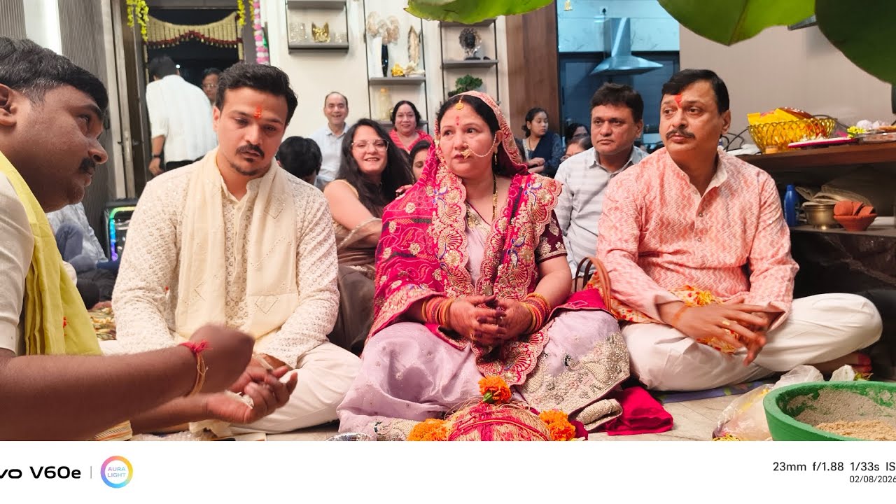 @#Aaj Matri puja, matkodh,khobar puja,haldi jaisa program tha #🙏🏼😊💐🧿❤️