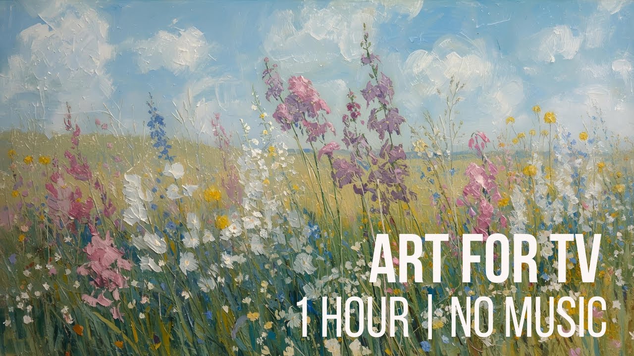 Gallery-style oil art for your TV
