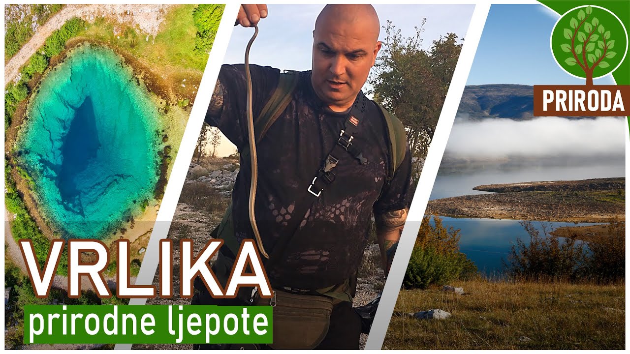 LJEPOTE VRLIKE - Zmije, izvori i špilja puna šišmiša