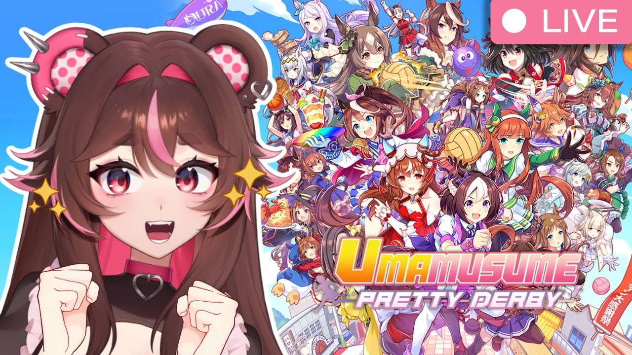 【UMAMUSUME: PRETTY DERBY】Jogando o jogo das CAVALAS! | Moorikuma