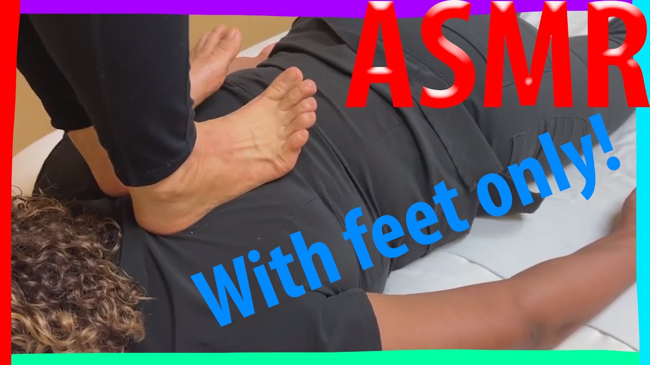 ASMR - back cracking with feet only! Part 3!