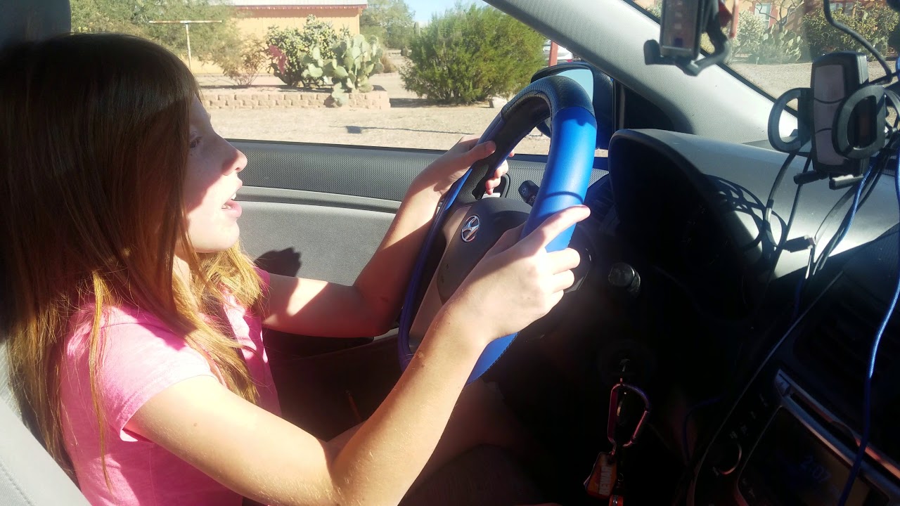 Joey Da Man letting middle child drive...