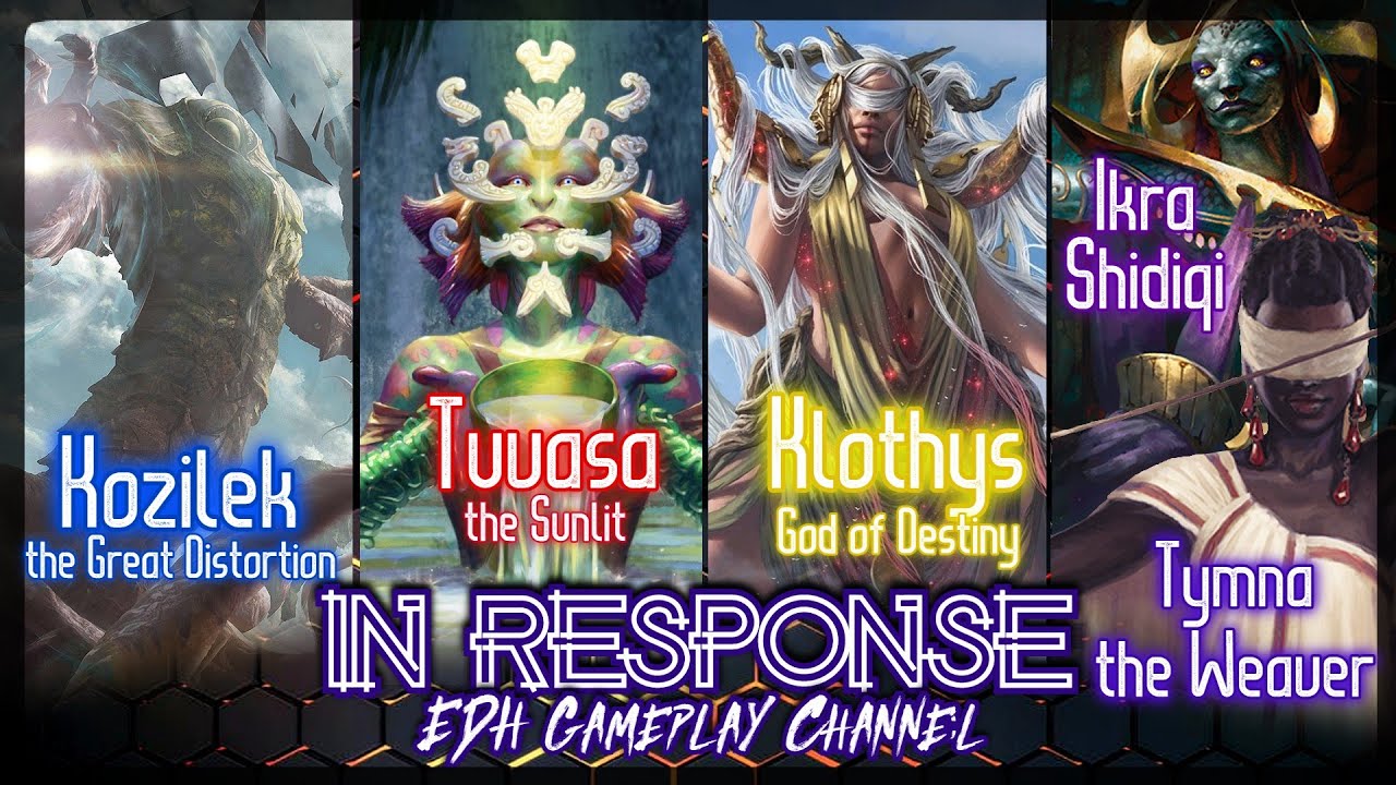 Kozilek vs Tuvasa vs Klothys vs Ikra & Tymna: EDH Gameplay
