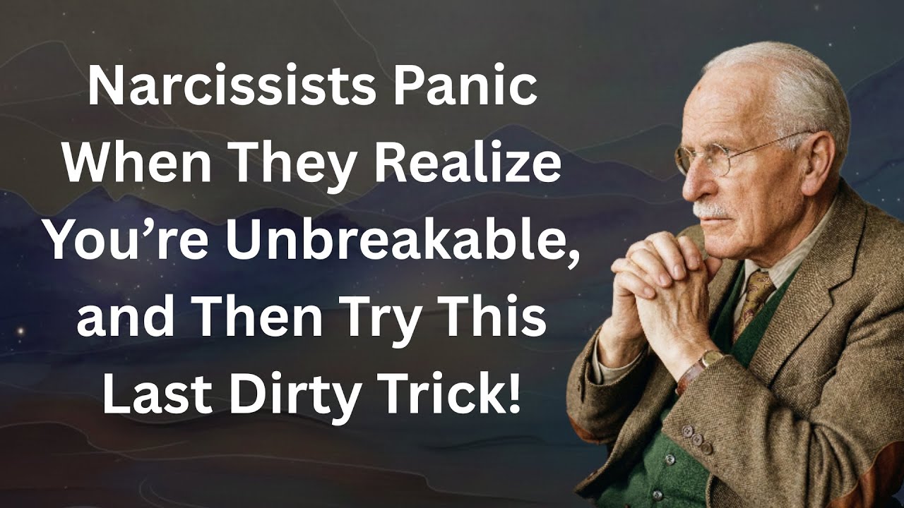 Narcissists Panic When They Realize You’re Unbreakable, Then Try This Last Dirty Trick | Carl Jung
