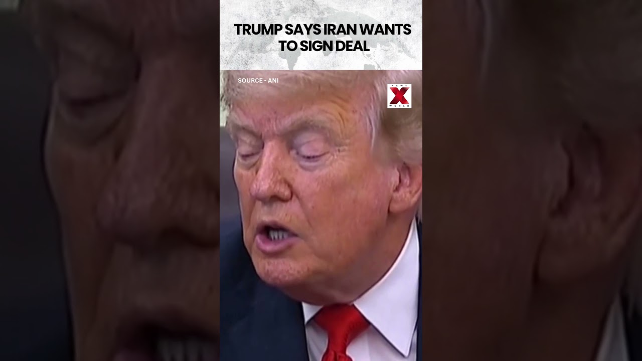 Trump Hints Iran Peace Deal Could Unlock Nuclear Talks | NewsX World
