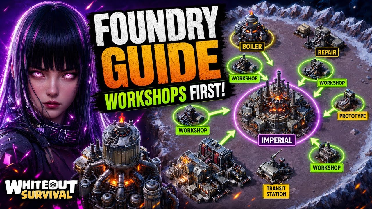 Foundry Battle Strategy Explained In 5 Minutes | Whiteout Survival