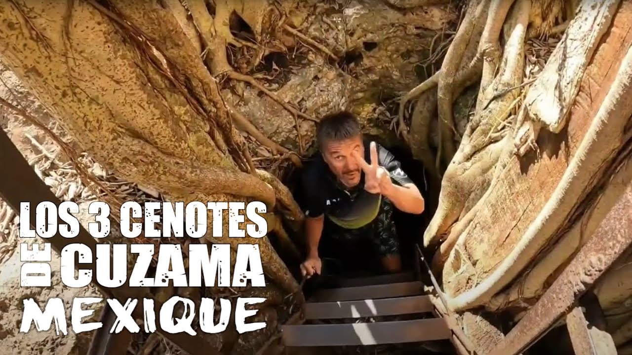 MEXIQUE, Los 3 Cenotes de CUZAMA, YUCATAN