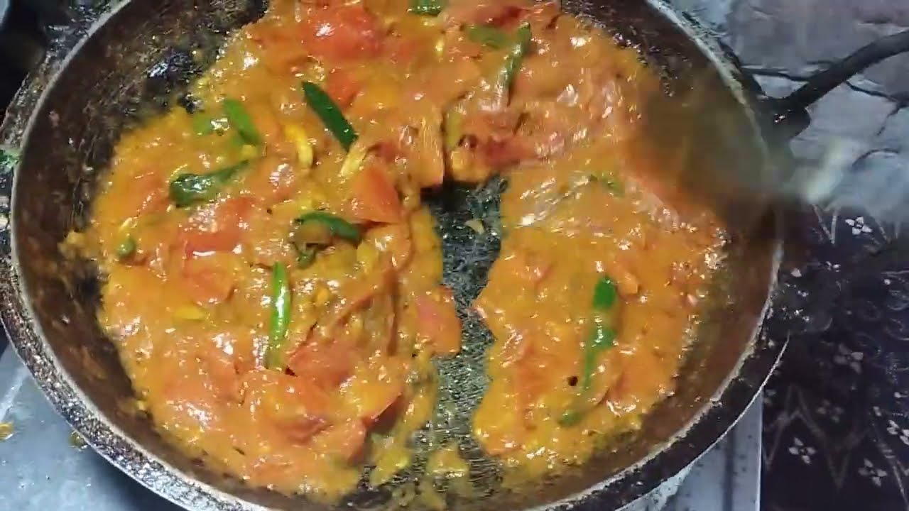 টমেটো দিয়ে শুটকি ভুনা#cooking 