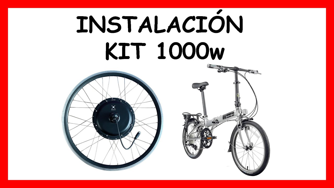 INSTALACION KIT MAGNETX 1000W 2023 | BICICLETA PLEGABLE DAHON R20