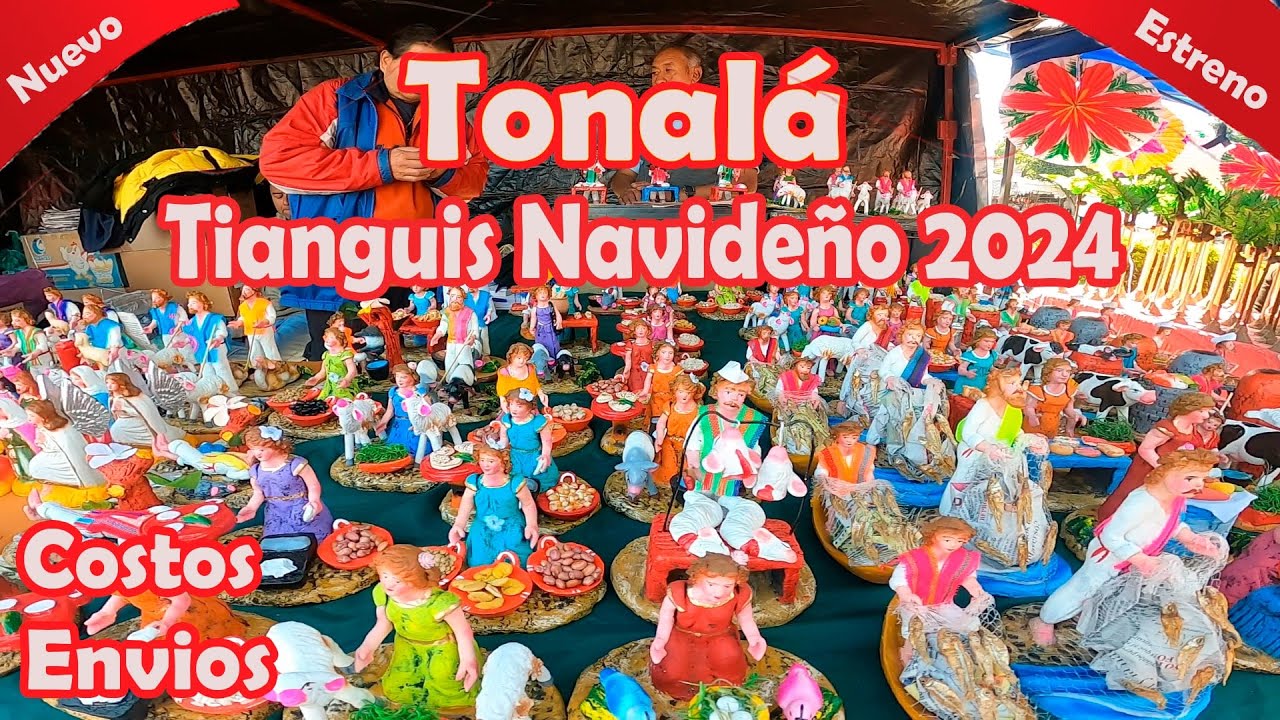 Tonalá se inaugura Tianguis Navideño 2024  Artesanias para decorar exportar o negocio