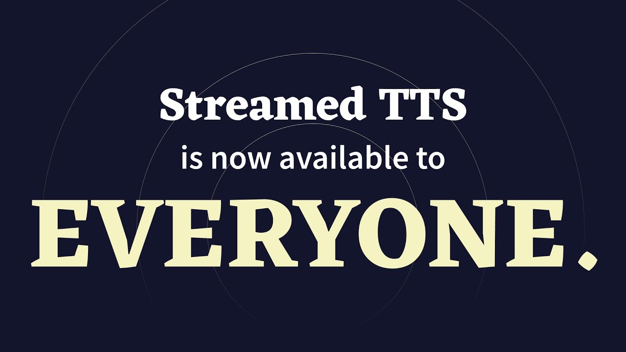 NovelAI Streamed TTS is now available to EVERYONE!