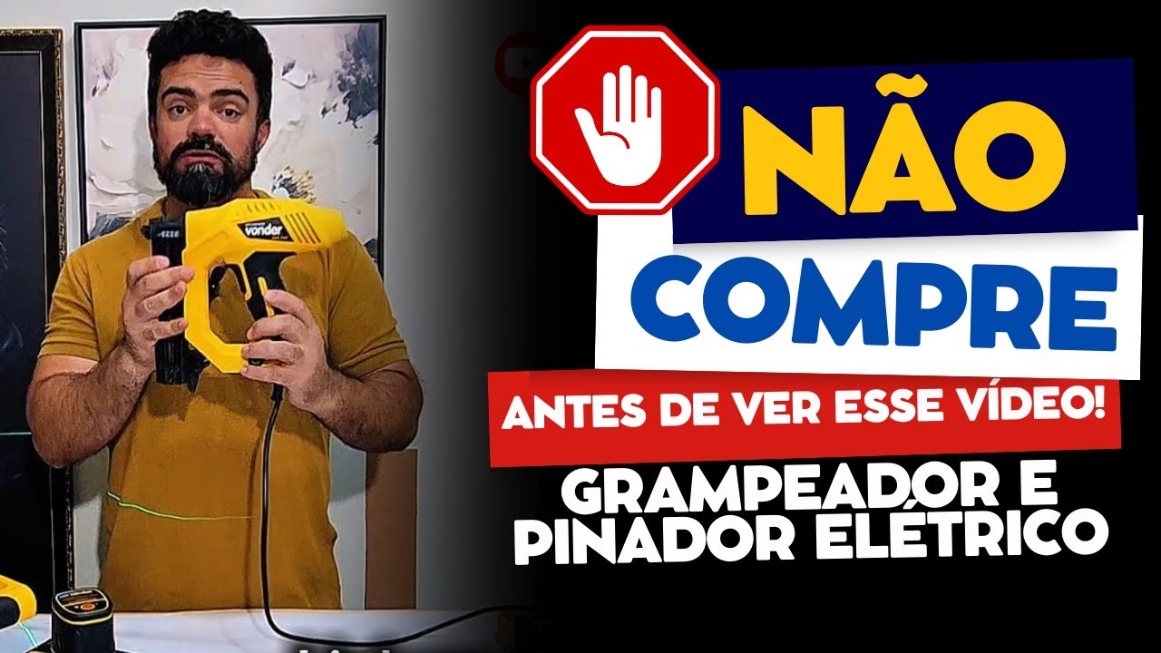 GRAMPEADOR E PINADOR ELÉTRICO VONDER