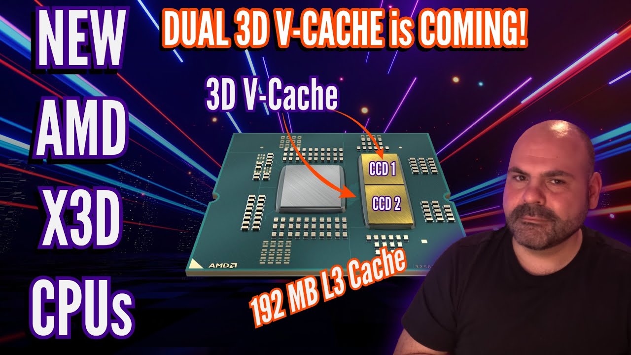 Dual 3D V Cache is COMING New AMD CPUs