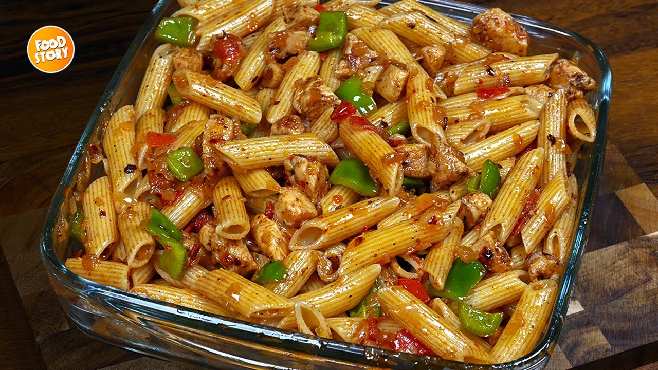 ChatKharay dar Peri Peri Chicken Pasta Recipe, Ramzan Special Pasta Recipe by Samina Food Story