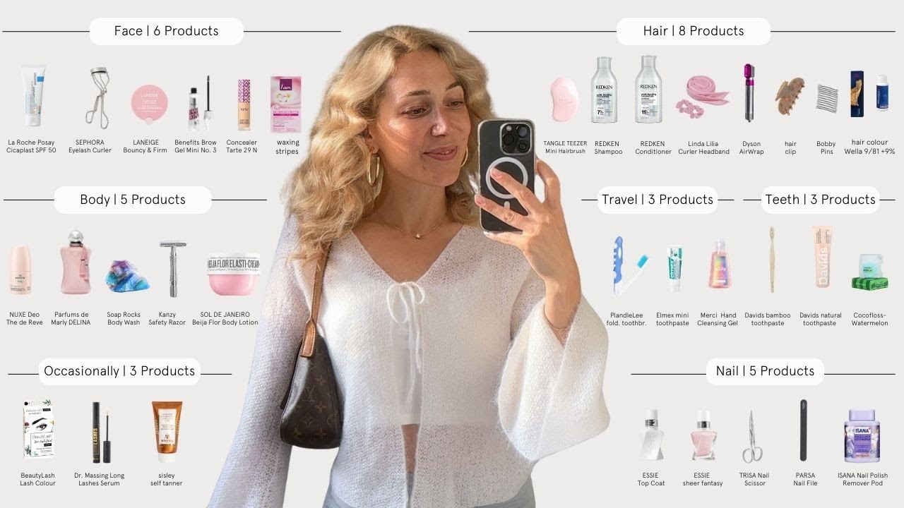 Everything I Own: Beauty (Face • Hair • Body) – 33 Items