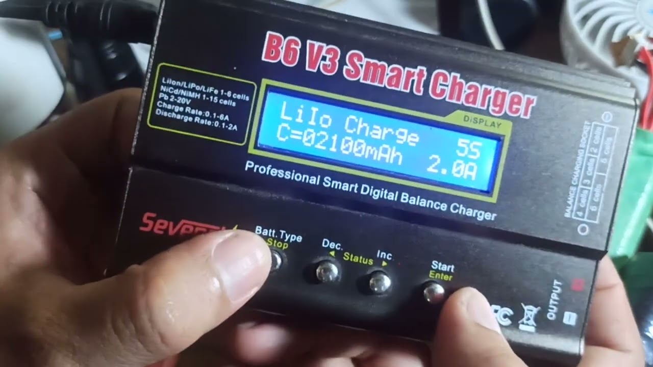 soldout smart charger b6v3 sevenchip original