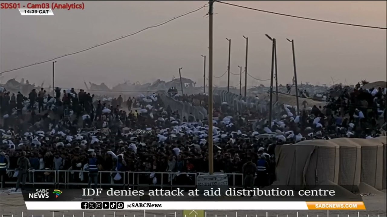 IDF denies attack at aid distribution centre in Gaza